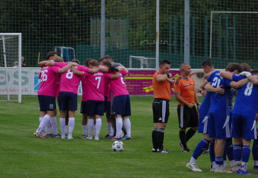 Spiel gegen den SV Blau-Weiß Dölau am 28.8.2026